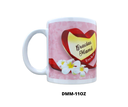 TAZA PORCELANA 11 ONZ MADRE