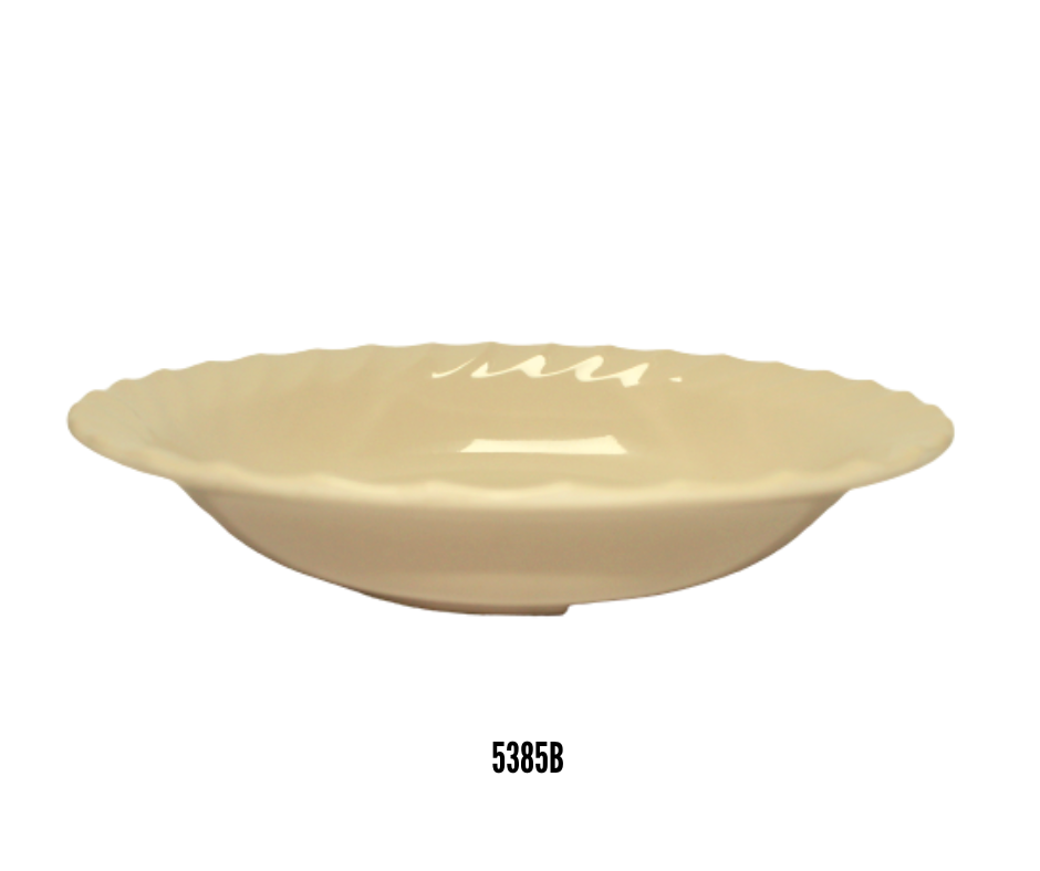 PLATO HONDO 8.5" BEIGE