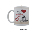 TAZA PORCELANA 11 ONZ ST VALENTIN