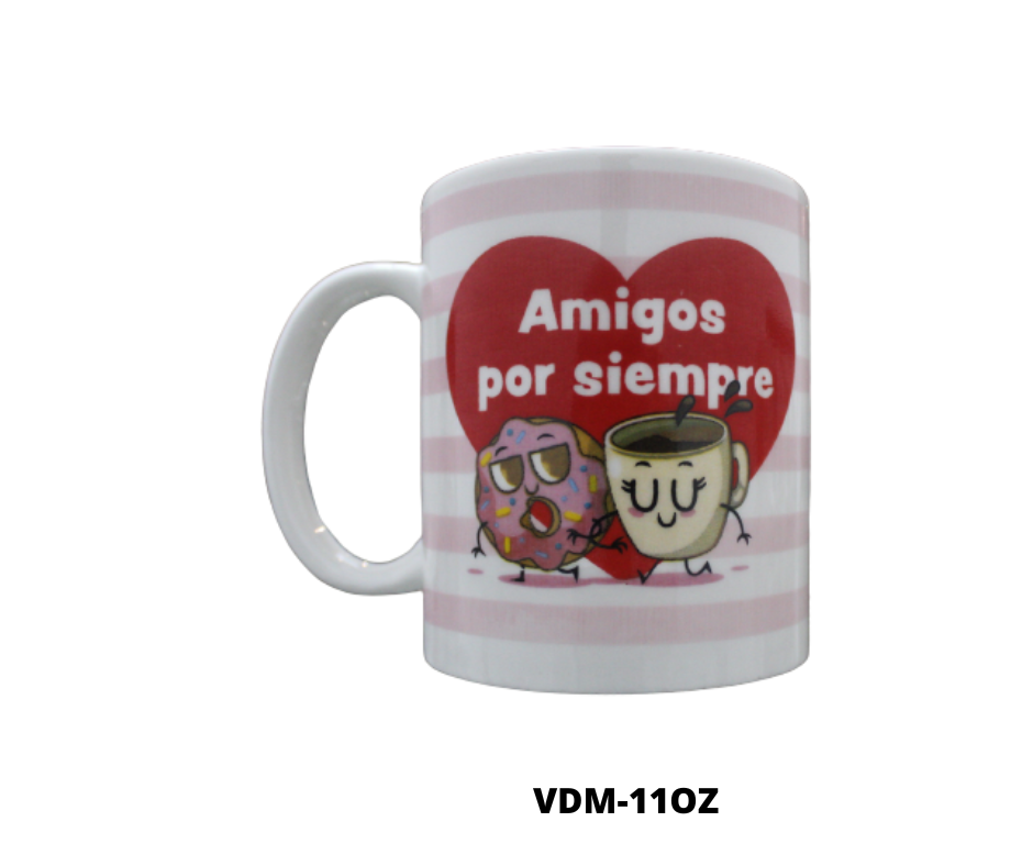 TAZA PORCELANA 11 ONZ ST VALENTIN