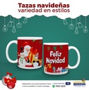 TAZA PORCELANA 11 ONZ NAVIDEÑA