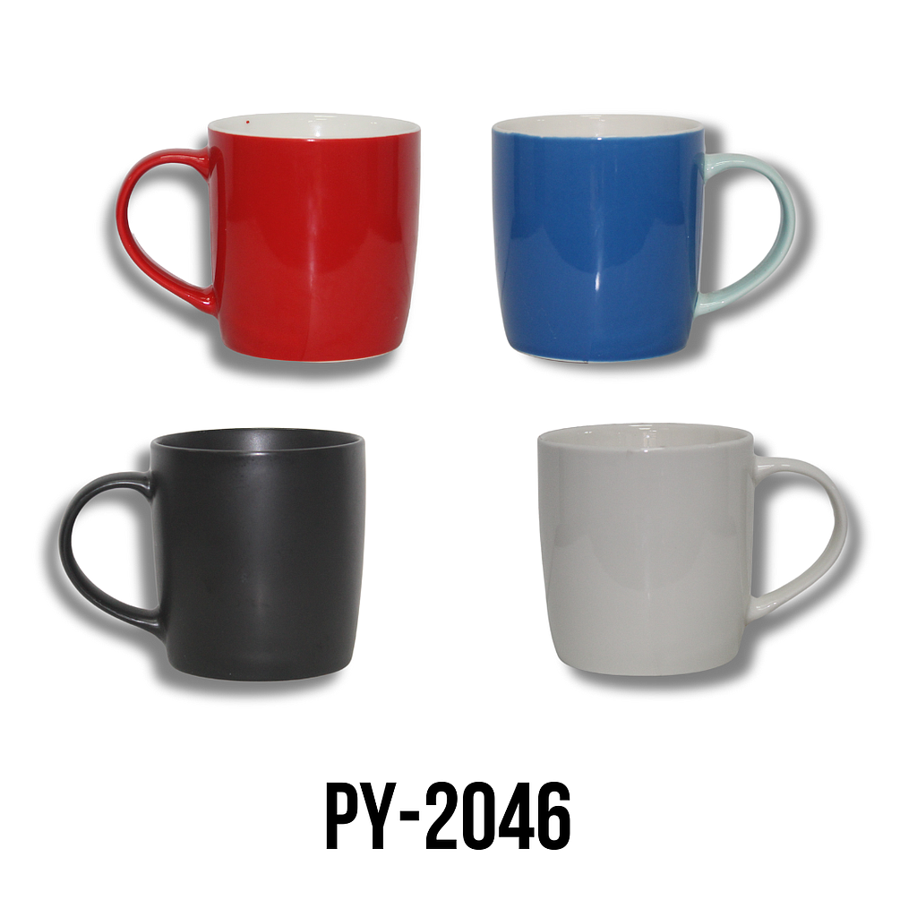 TAZA 12 ONZ COLORES