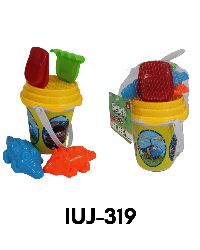 JUGUETE DE PLAYA 6 PCS