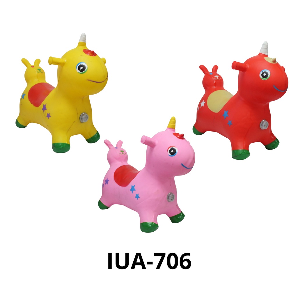 JUGUETE DINO CONEJO INFLABLE