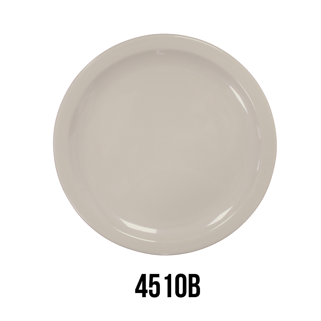 PLATO PLANO 10" BEIGE