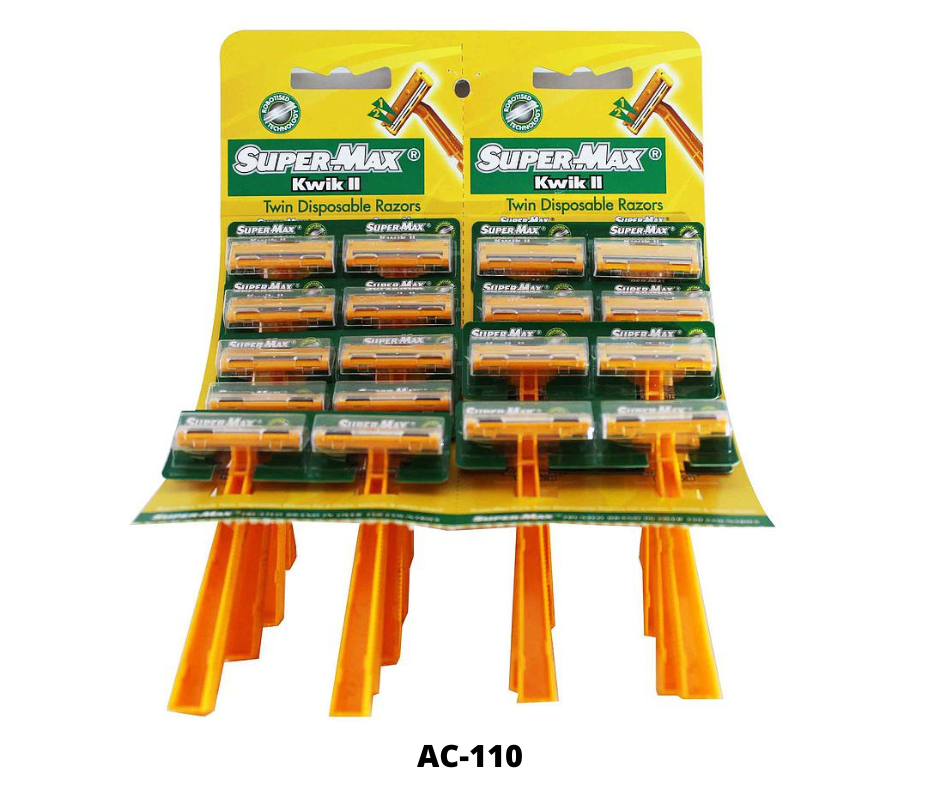 RASURADORA SUPER MAX (2 H/C 24PCS) SMX