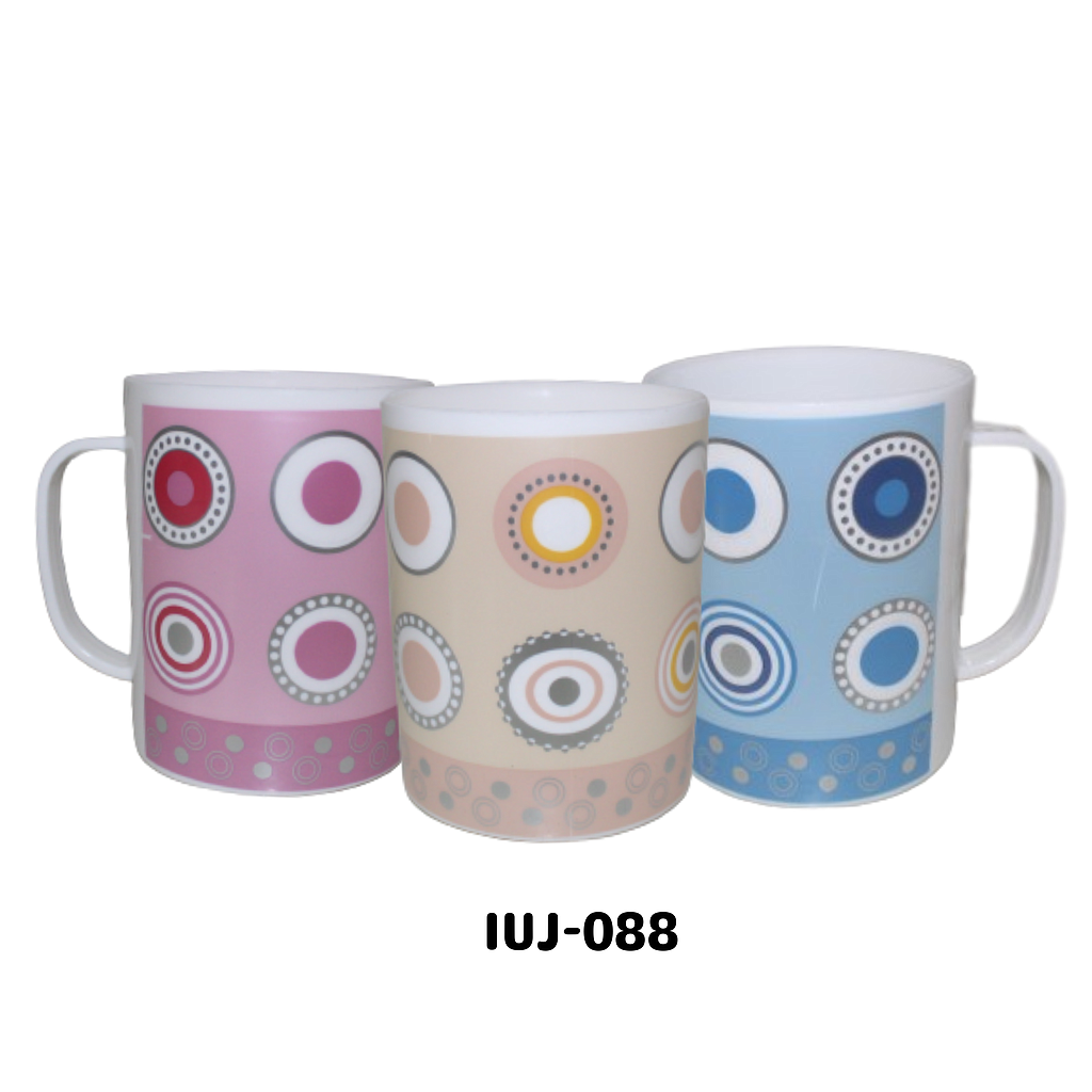 TAZA PLASTICA 14OZ TORNASOL