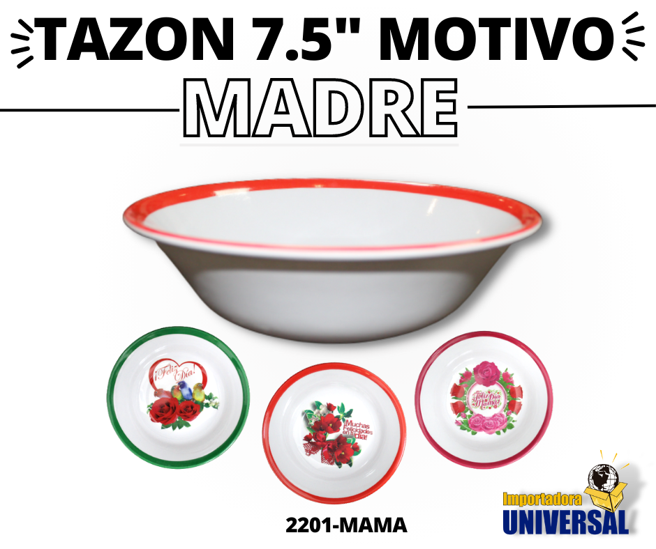 TAZON 7.5" MOTIVO MADRE