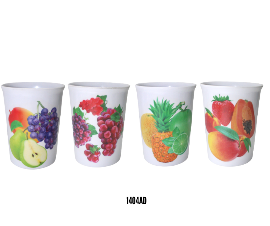 VASO 10 ONZ DECORADO