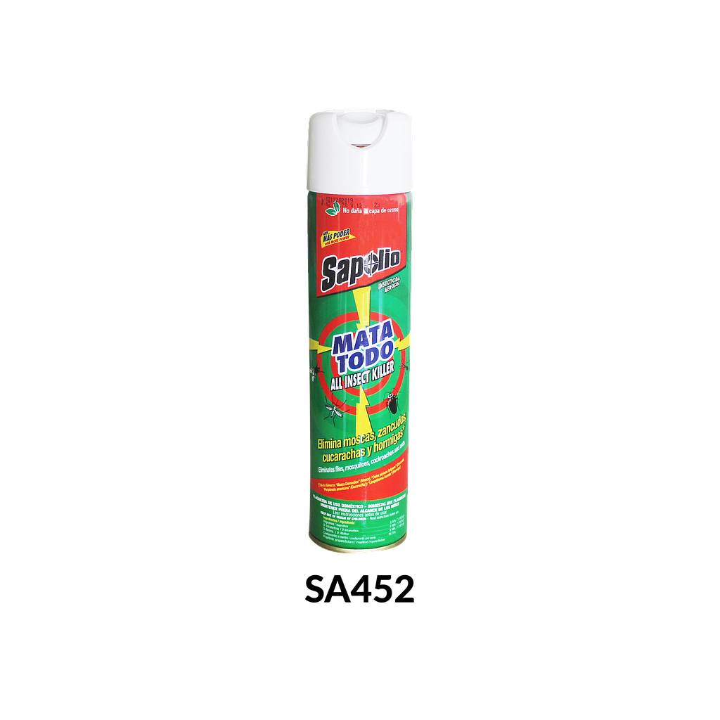 INSECTICIDA SAPOLIO MATATODO 360 ML