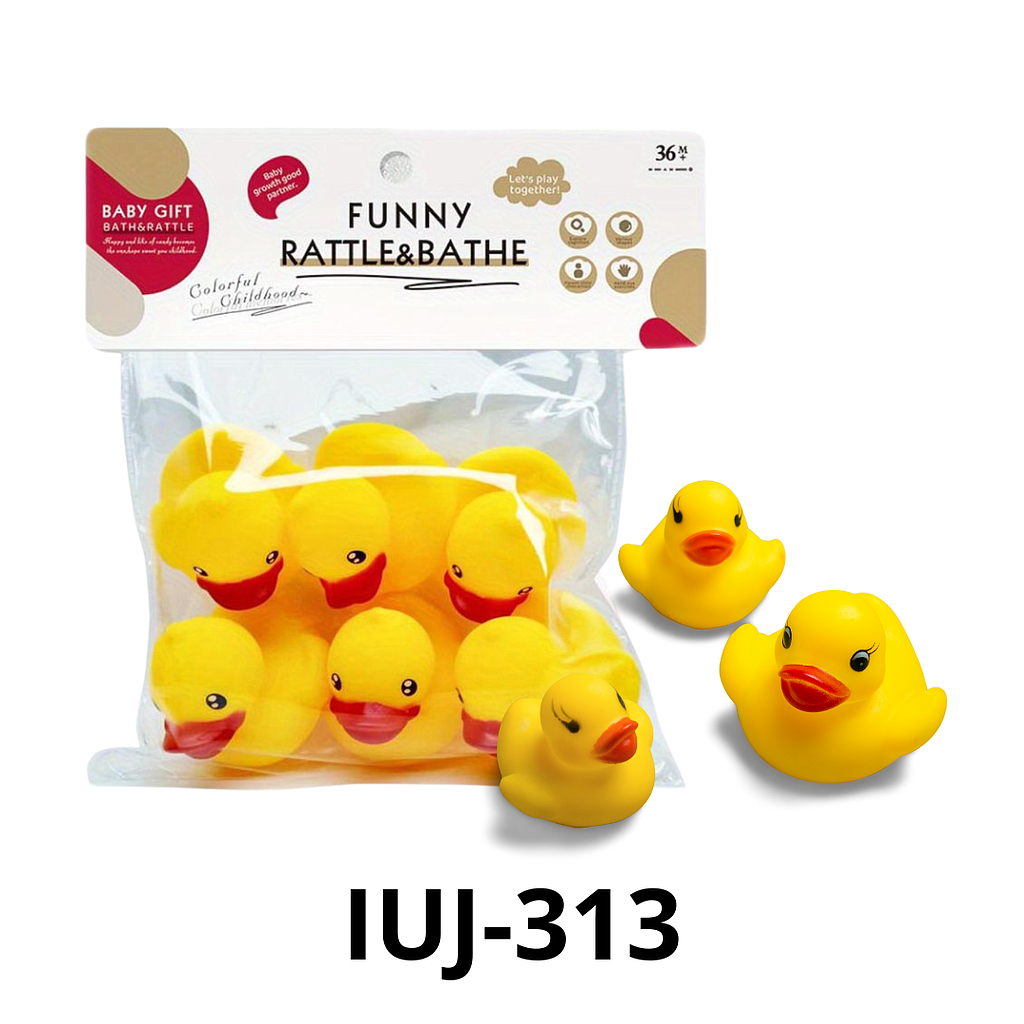 JUGUETE PATITO(6PCS)