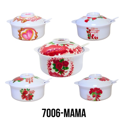 [7006-MAMA] AZUCARERA 5" x 2" DECORADA MAMÁ