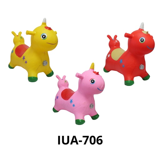 [IUA-706] JUGUETE DINO CONEJO INFLABLE