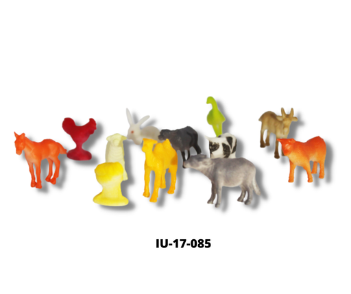 [IU-17-085] ANIMALES PLASTICOS GRANJA PEQ