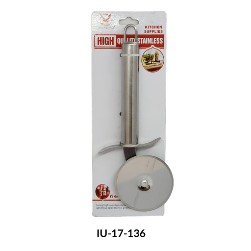 [IU-17-136] CORTADOR DE PIZZA RUEDA ACERO INOX