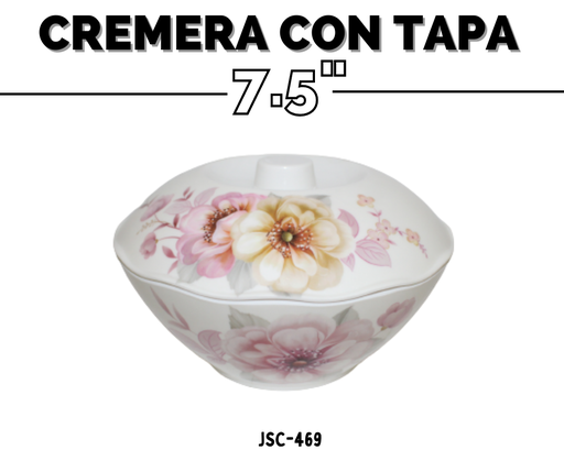 [JSC-469] CREMERA C/TAPA 7.5"