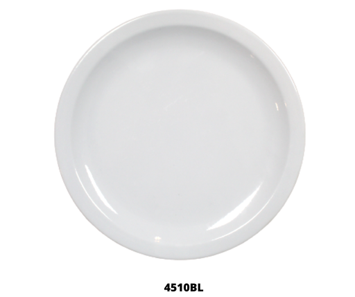 [4510-BLANCO] PLATO PLANO 10" BLANCO S/FIG