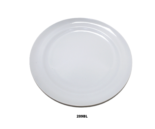 [209BL] PLATO PLANO 11" BLANCO