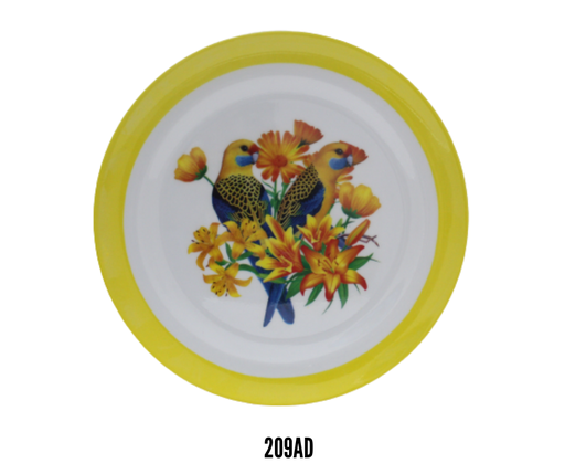 [209AD] PLATO PLANO 11" DECORADO