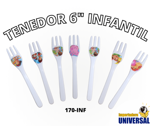 [170-INF] TENEDOR 6" INFANTIL