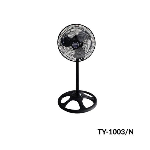 [TY-1003/N] VENTILADOR 10" C/METALICA NEGRO