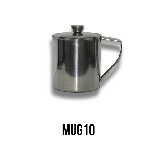 [MUG10] TAZON METALICO C/TAPA # 10