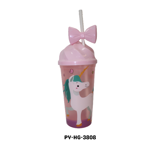 [PY-HG3808] VASO C/CARRIZO D/UNICORNIO