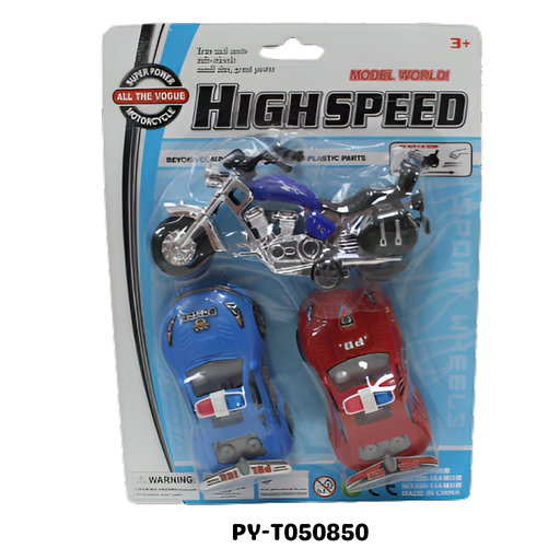 [PY-T050850] SET DE CARROS Y MOTO