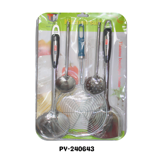 [PY-240643] SET DE COCINA 5 PCS